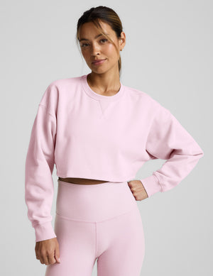 LuxeFleece Cropped Sweatshirt