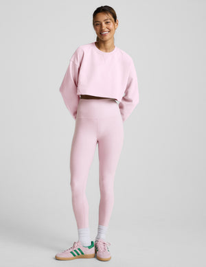 LuxeFleece Cropped Sweatshirt