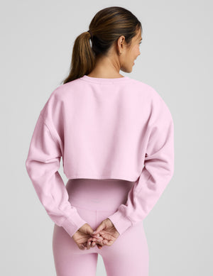 LuxeFleece Cropped Sweatshirt