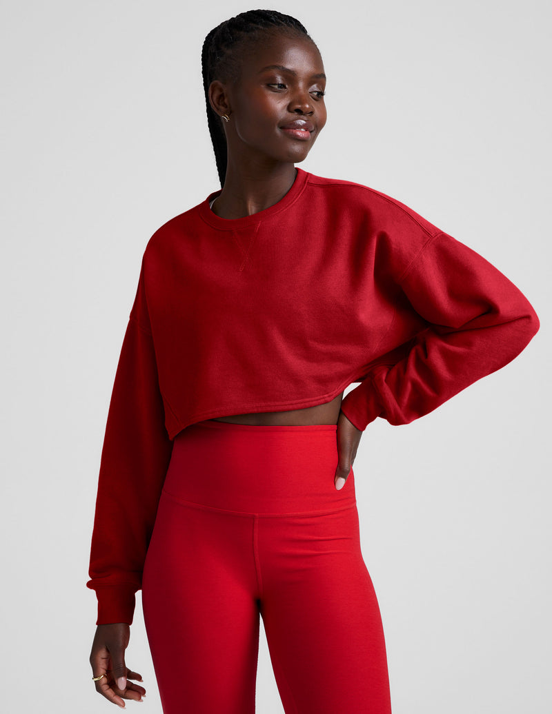 LuxeFleece™ Cropped Sweatshirt