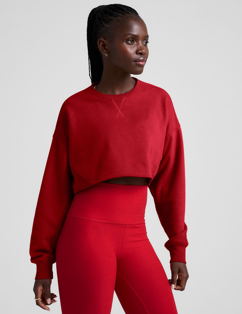 LuxeFleece™ Cropped Sweatshirt