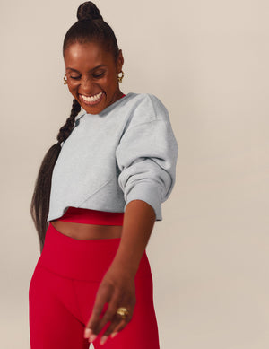 LuxeFleece Boxy Pullover