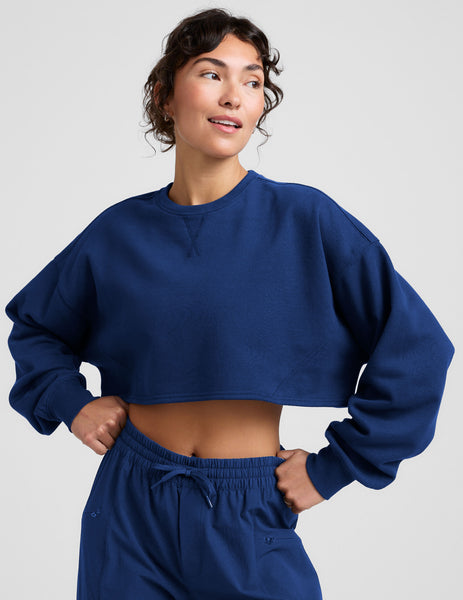 LuxeFleece Cropped Sweatshirt | Beyond Yoga