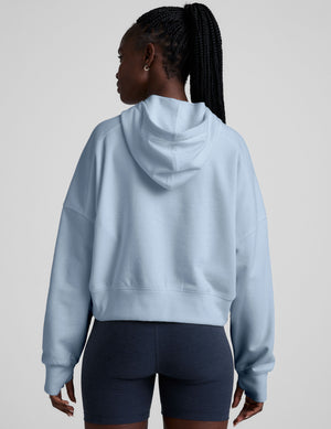 LuxeFleece Cropped Hoodie