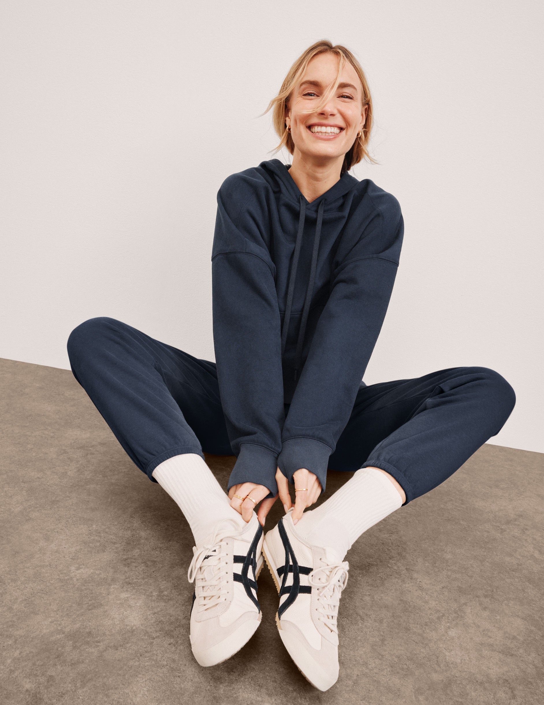 LuxeFleece Cropped Hoodie