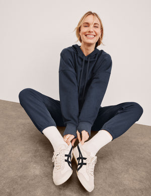 LuxeFleece Cropped Hoodie