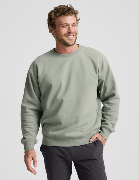 LuxeFleece Crewneck Men's Pullover | Beyond Yoga