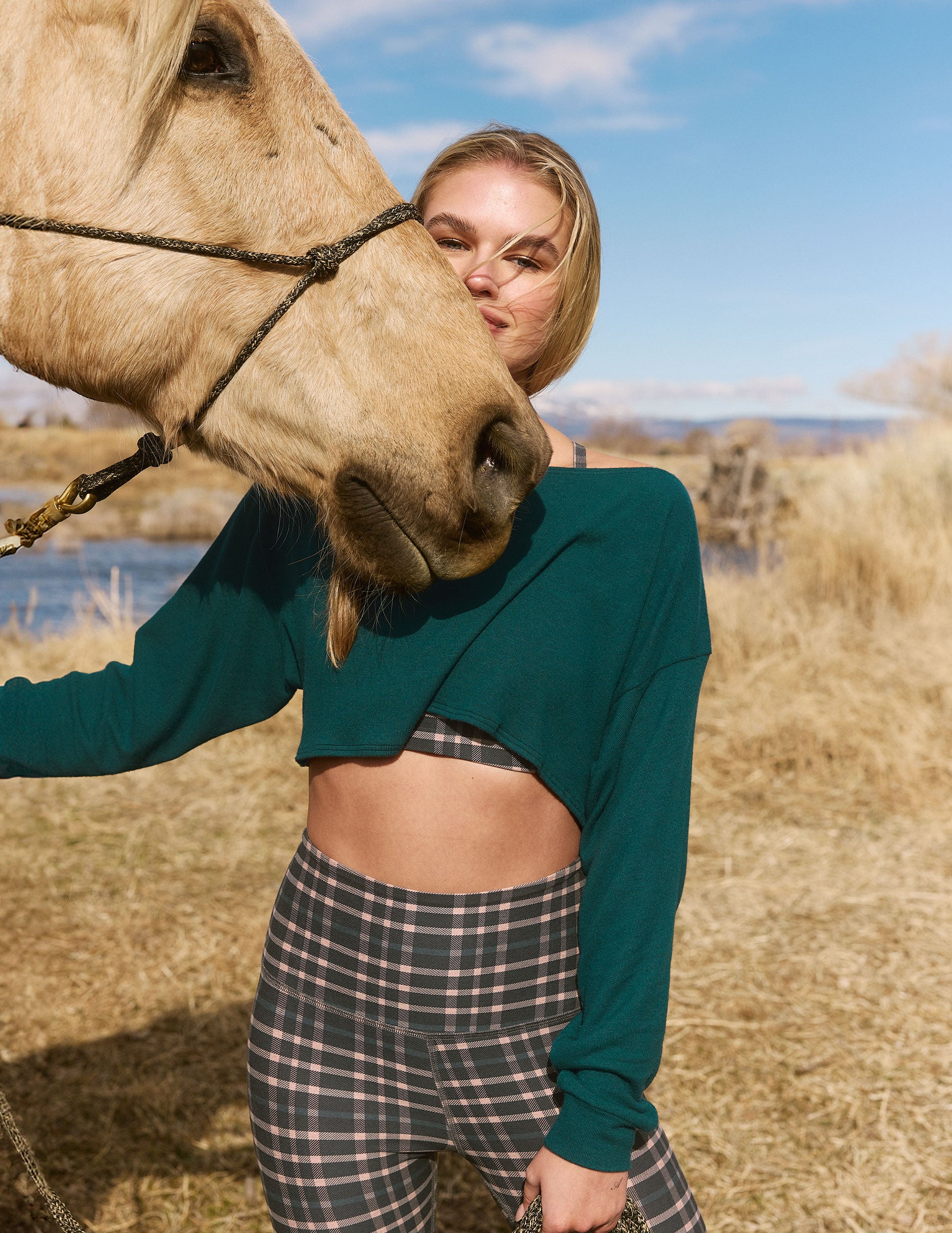 green convertible shrug