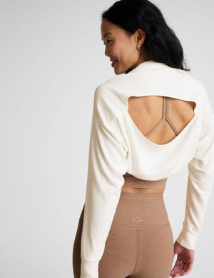white shrug