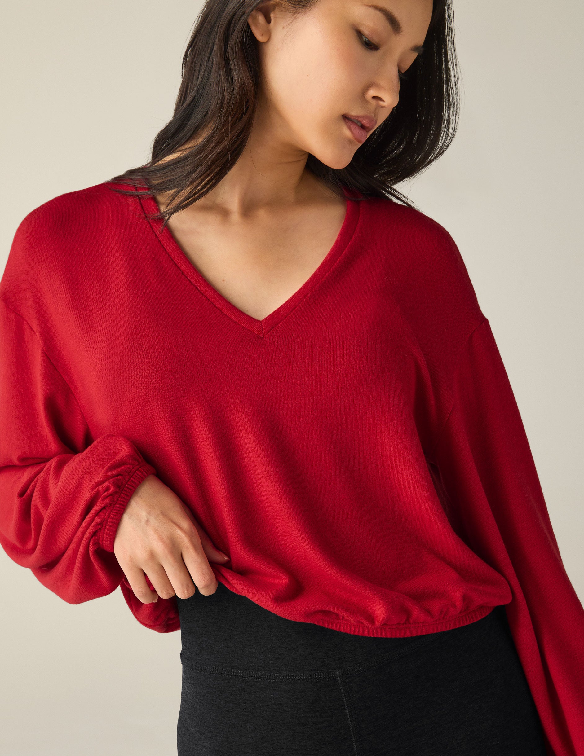 Soft Spoken Cropped Pullover