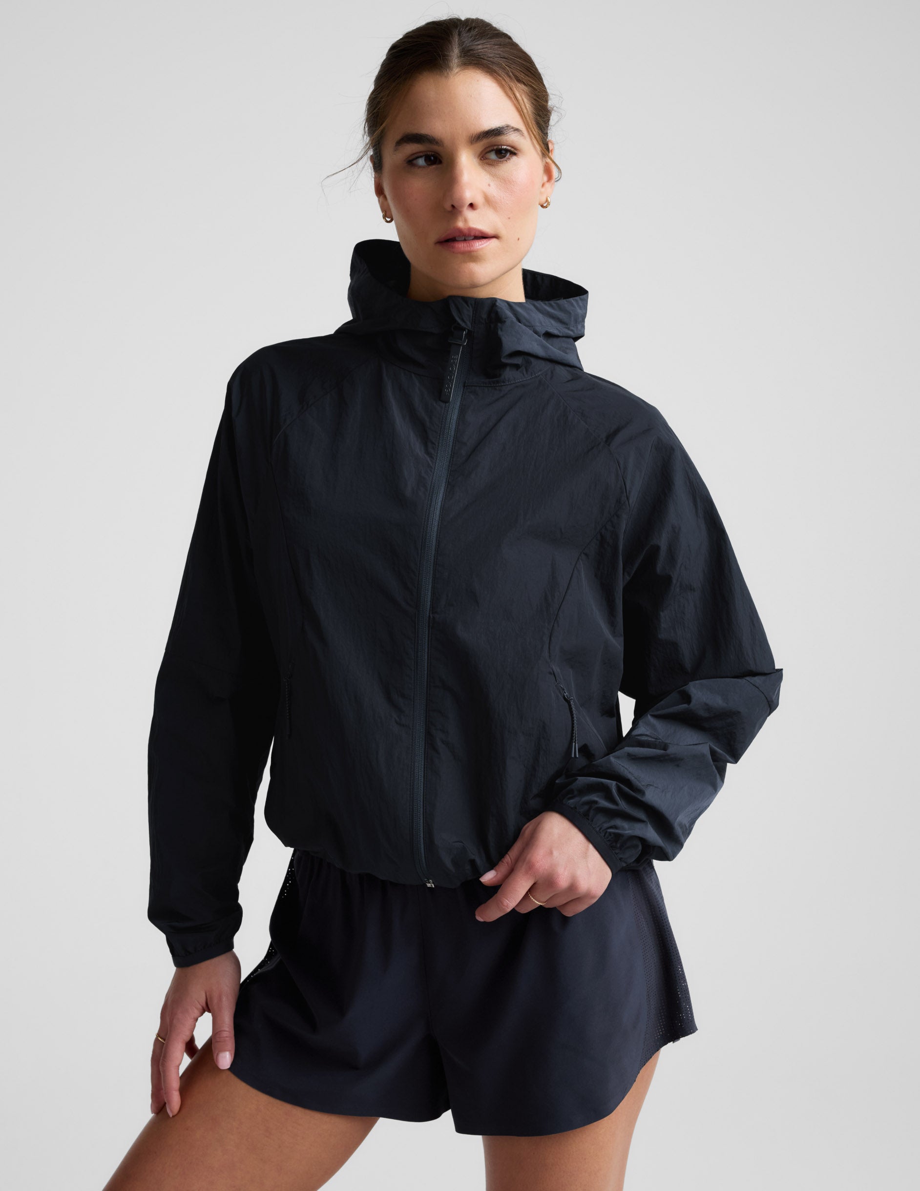LYCRA HOODED BLOUSON ブラック　XL ジャケット ブルゾン LYCRA HOODED BLOUSON