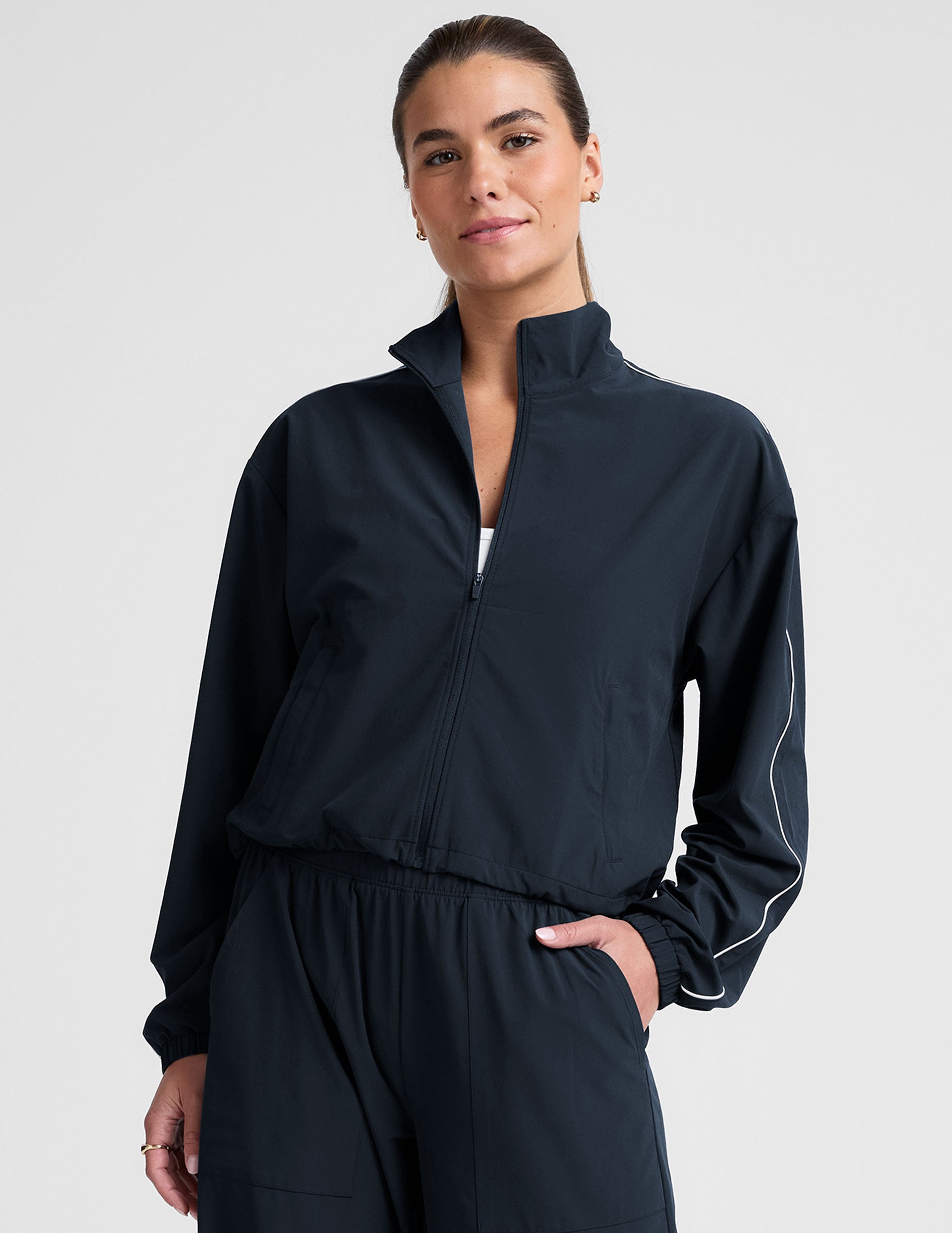 WAKE SL Track Jacket by CCU トラックジャケット3 Track Jacket | Beyond Yoga