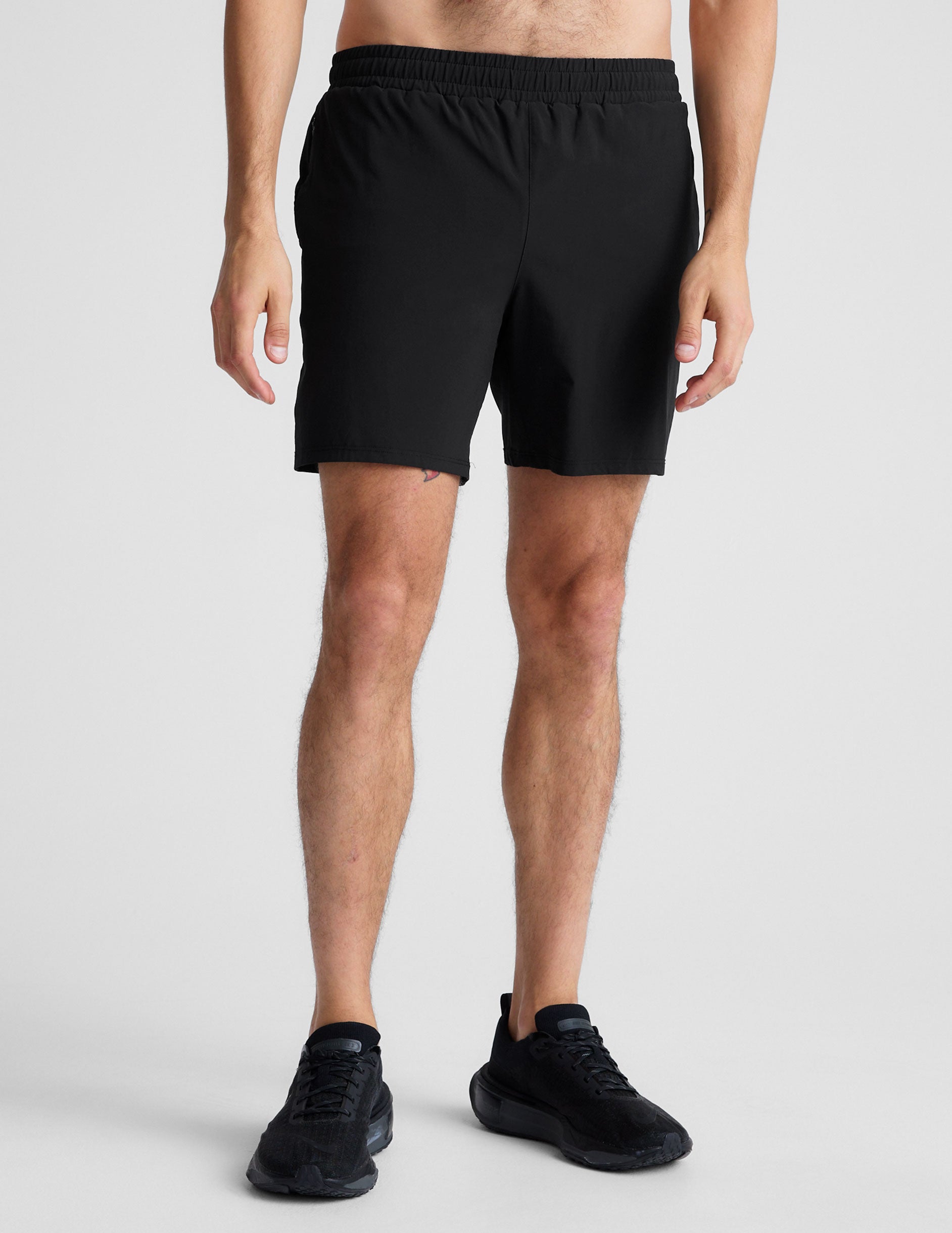 mens black short