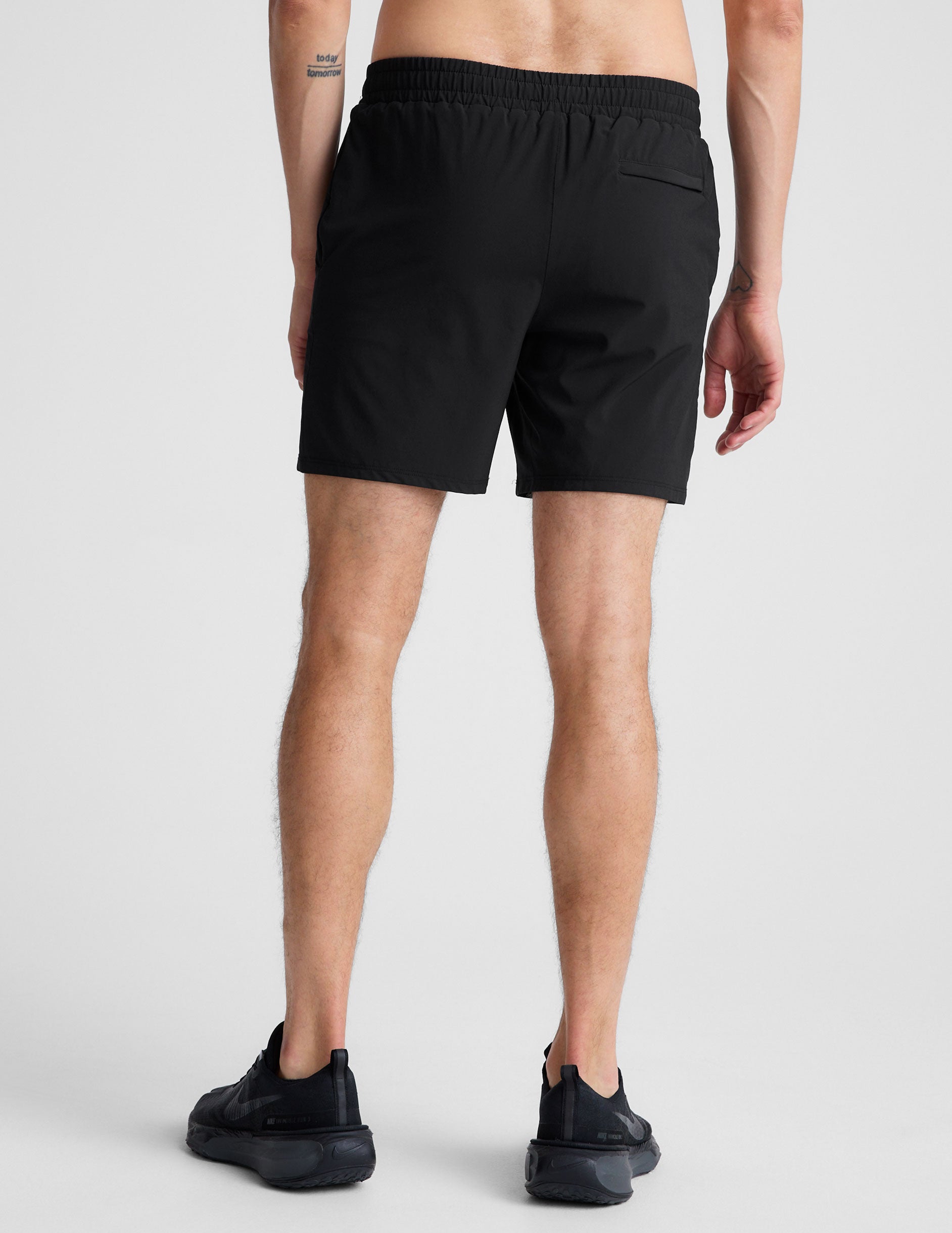 mens black short