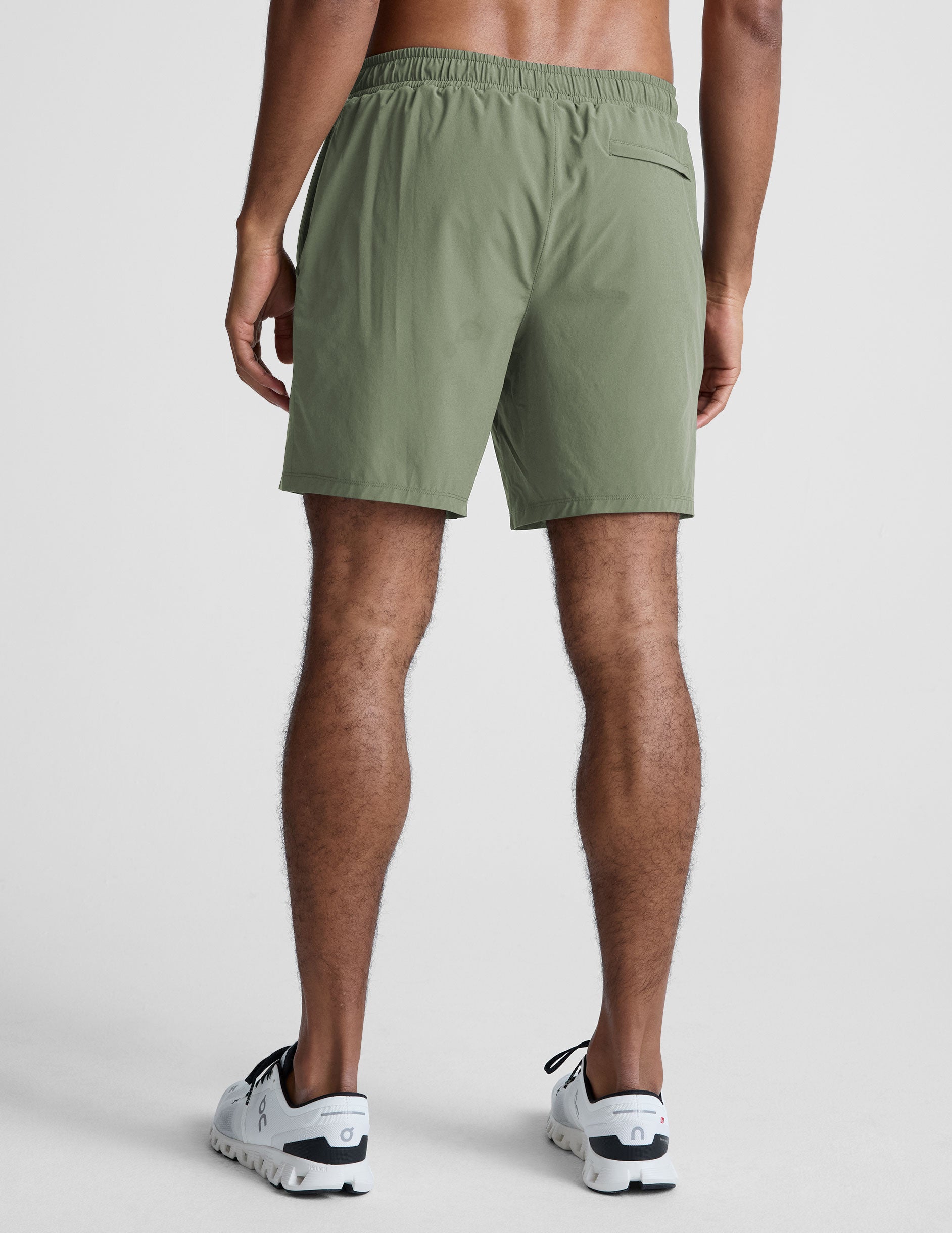 green mens shorts