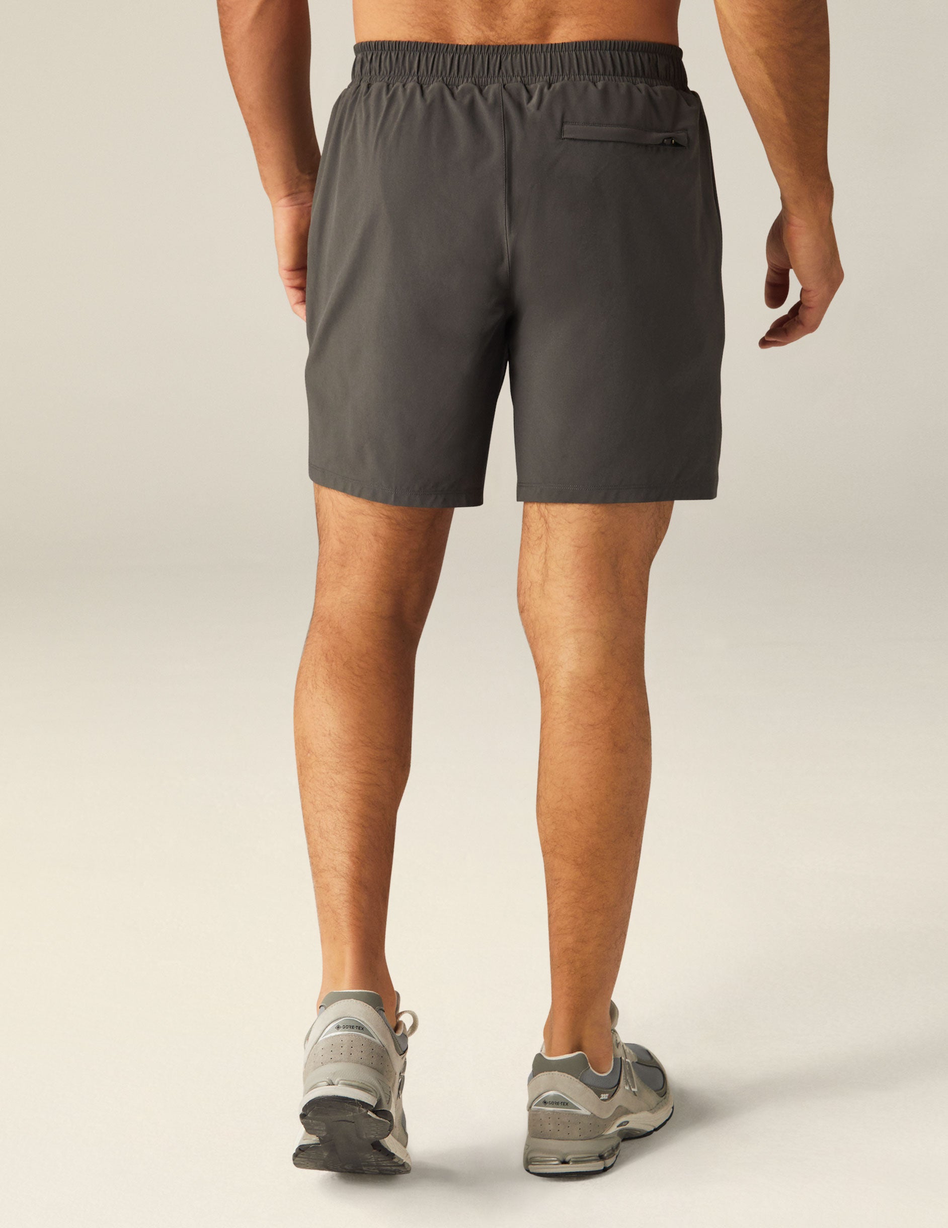 gray mens athletic shorts.