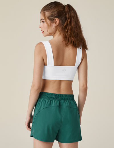 green 3” shorts with pockets
