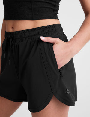 black shorts with a 2.5