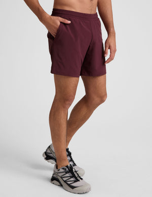 Maroon Pivotal 2.0 Men's Lined Short 7