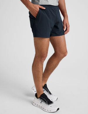 navy t-shirt and navy 5