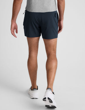 navy t-shirt and navy 5