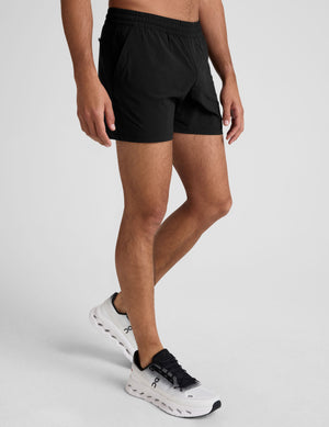 Side view of black Pivotal 2.0 Men's Short 5