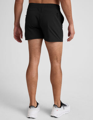 Rear view of black Pivotal 2.0 Men's Short 5