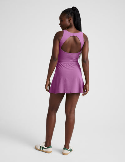 Score Pleated Dress
