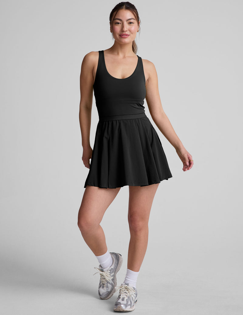 Score Pleated Dress