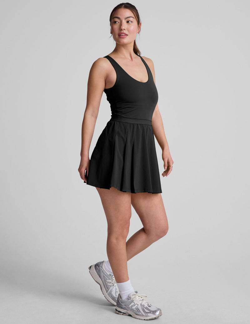 Score Pleated Dress