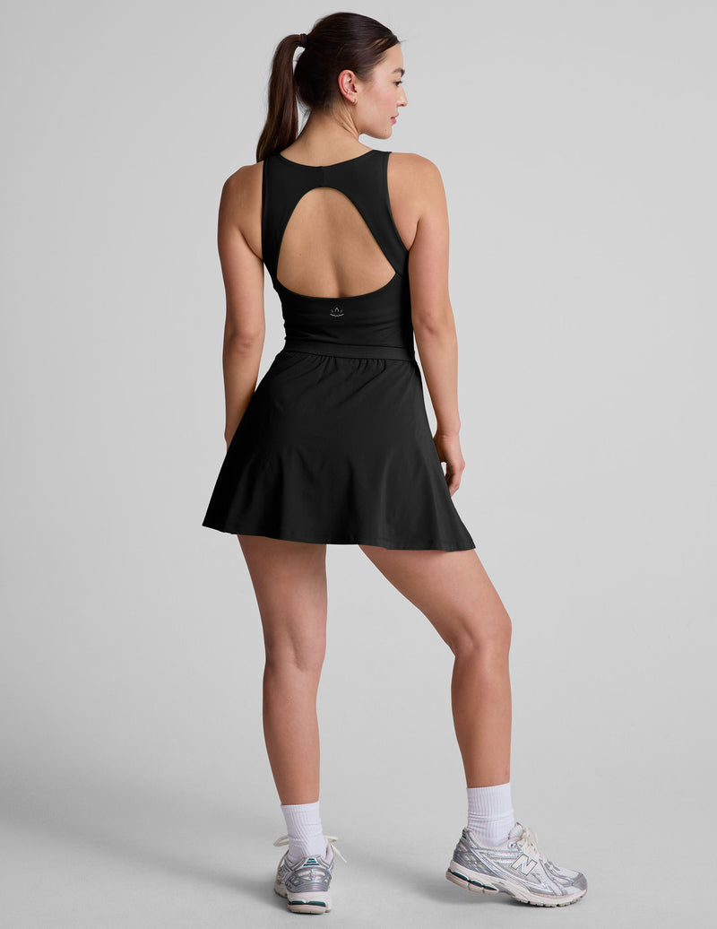 Score Pleated Dress