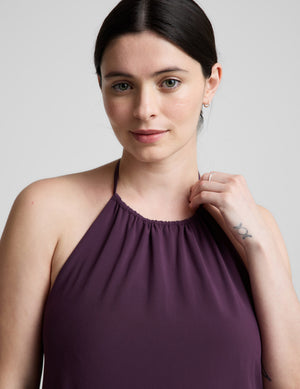 Beyond Yoga Go With The Flow Halter Dress