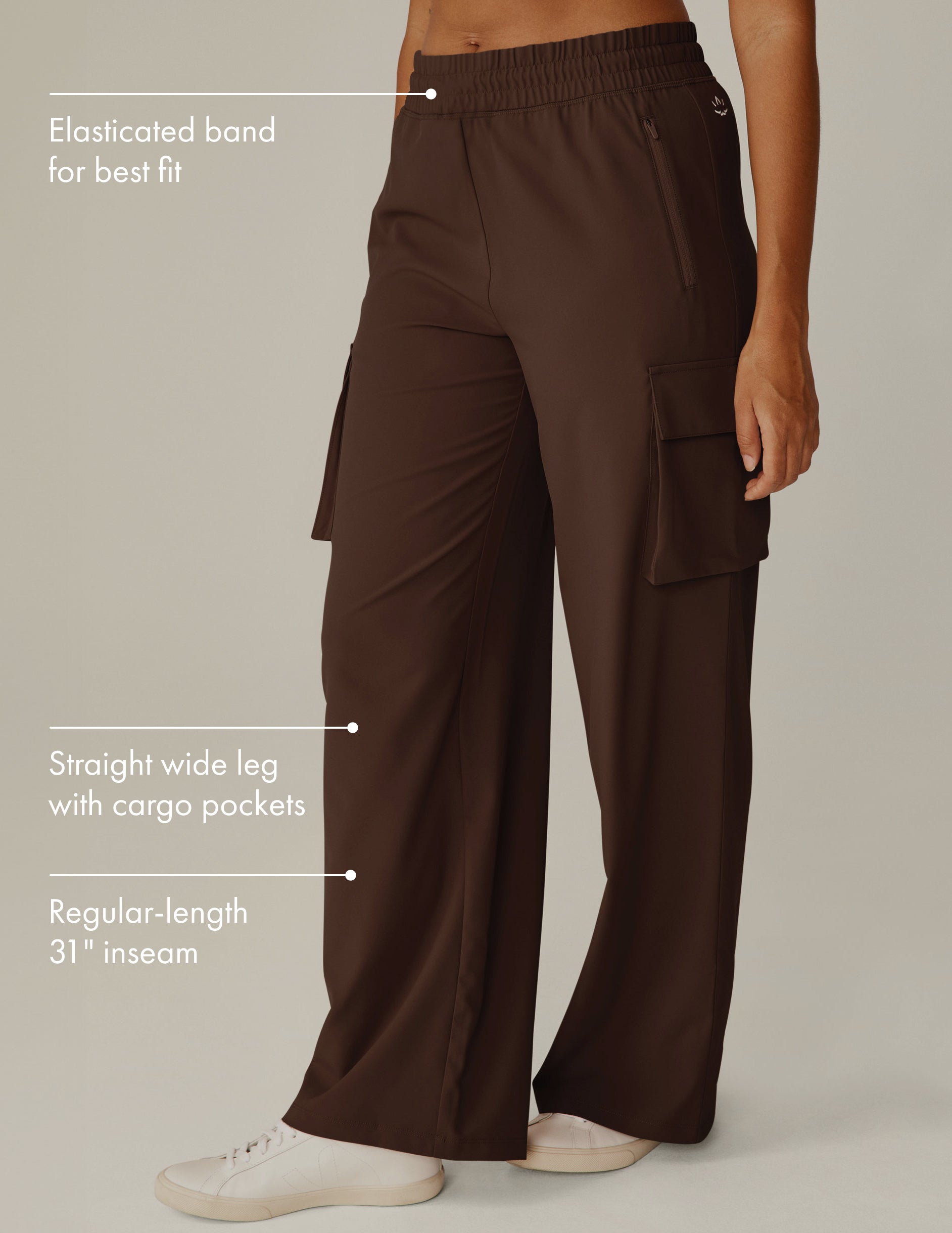 City Chic Wide Leg Cargo Pant