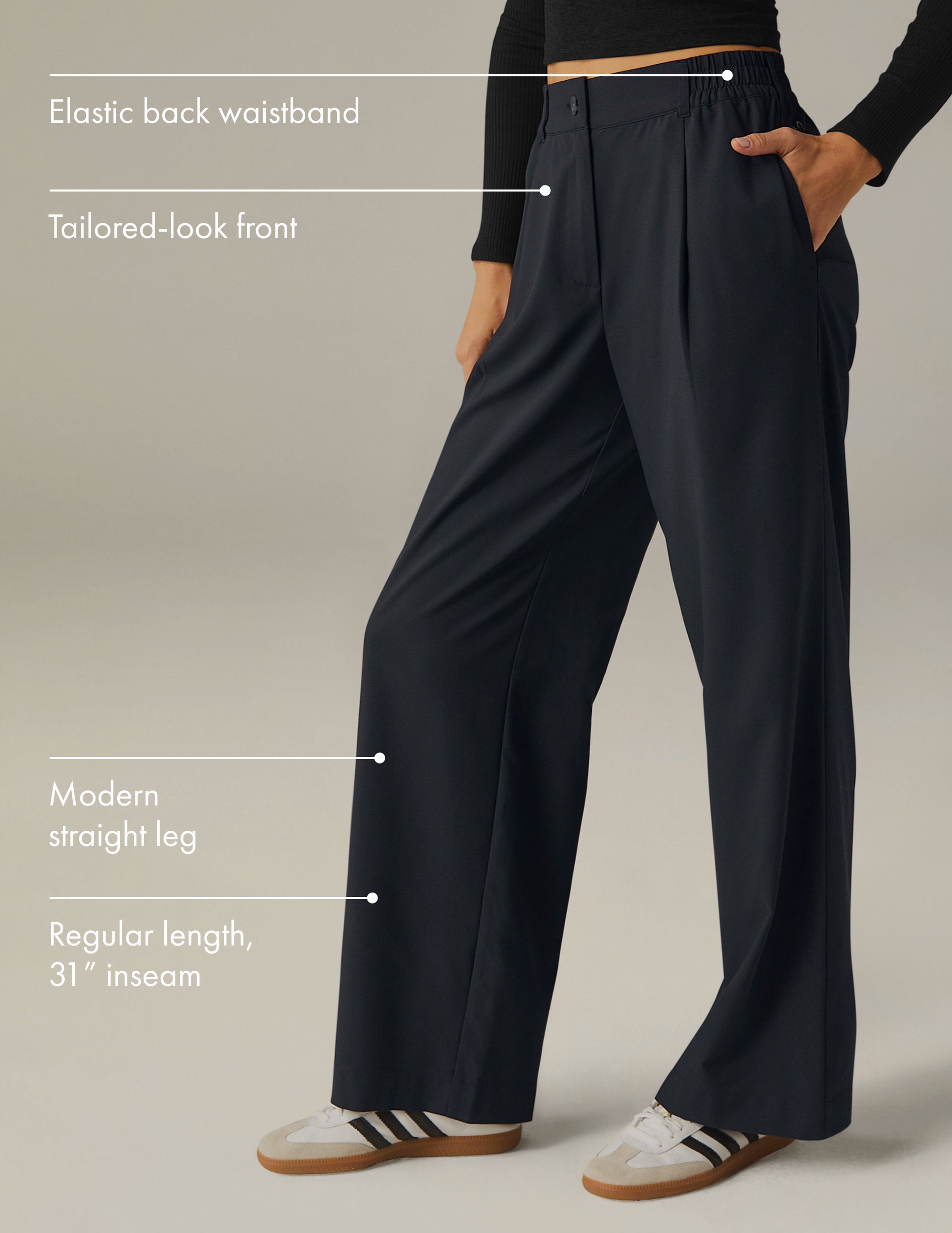 Status Wide Leg Trouser