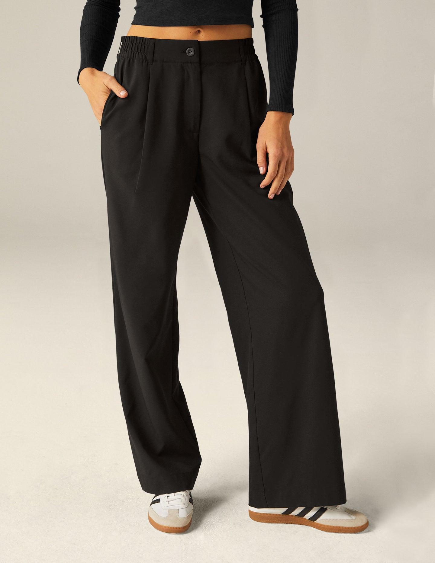 Status Wide Leg Trousers | Beyond Yoga