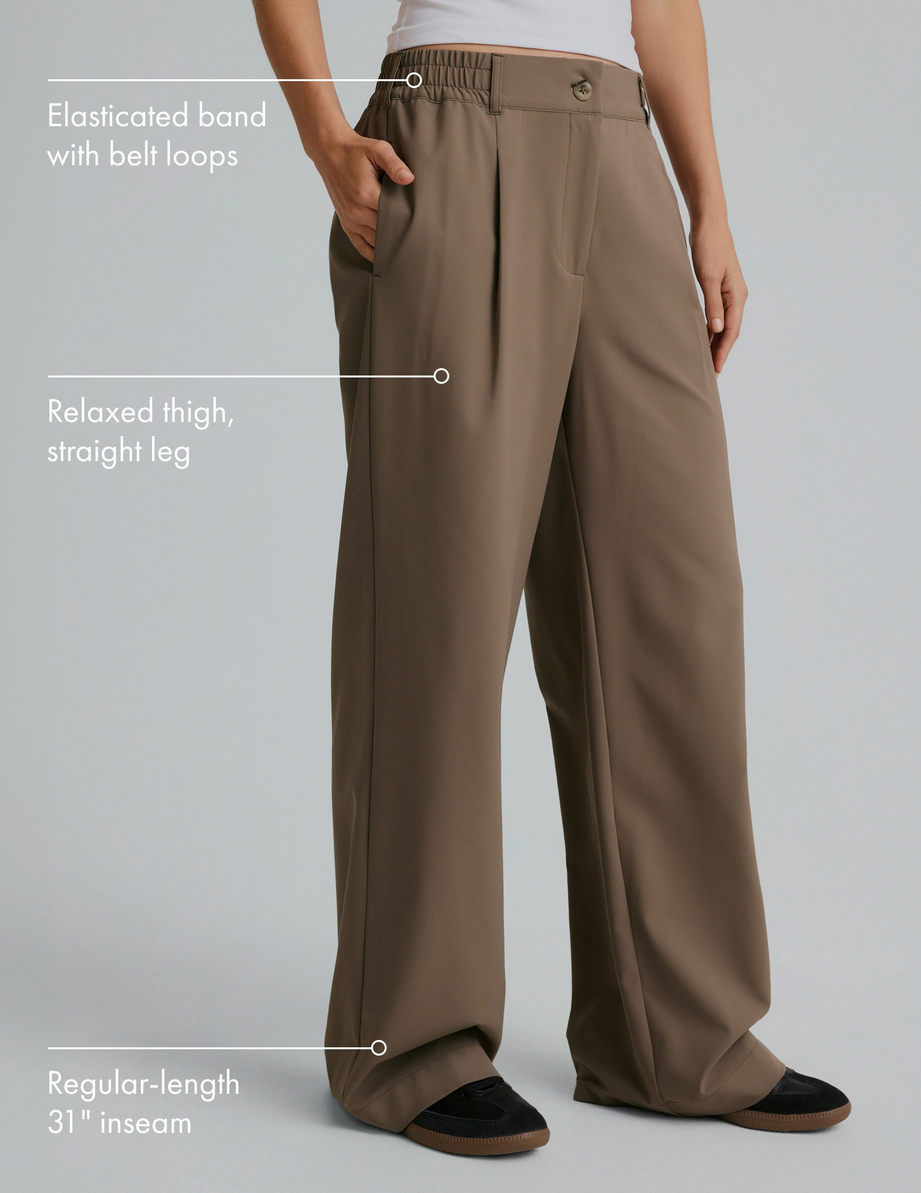 Status Wide Leg Trousers