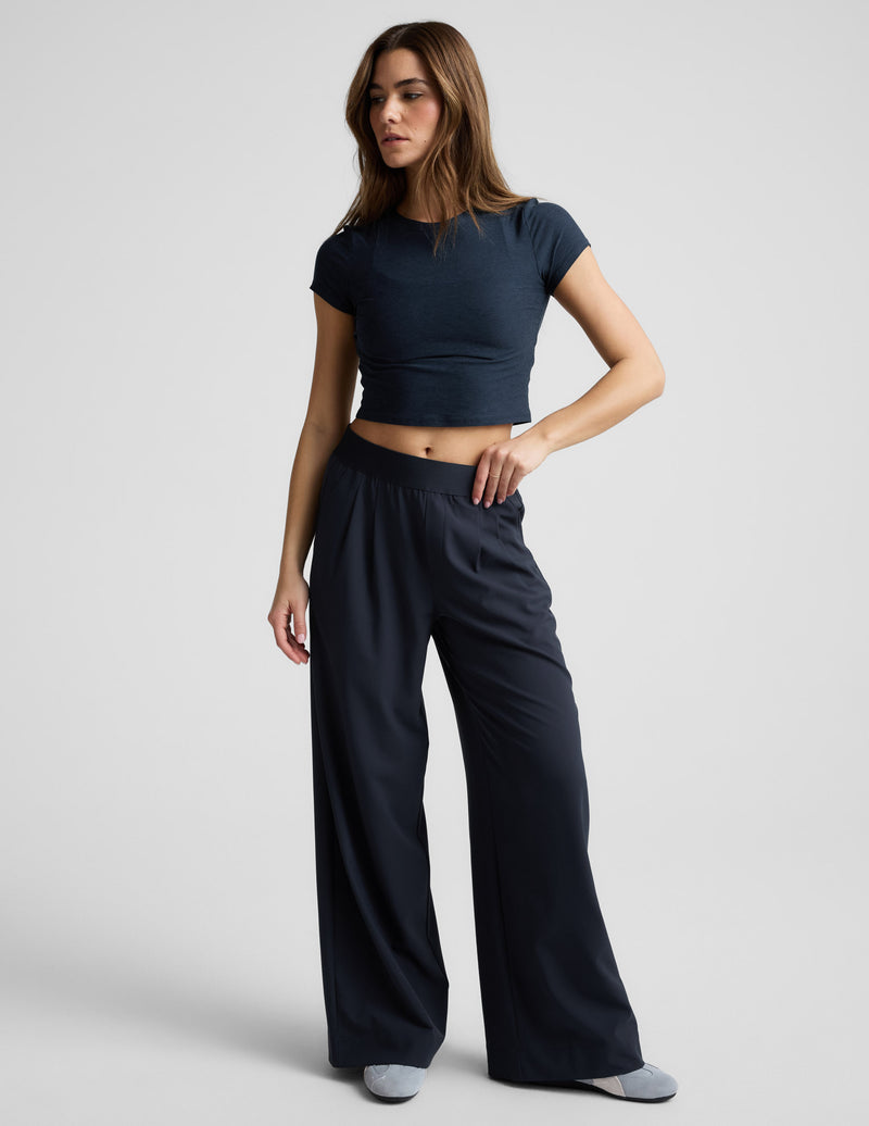 Elasticated Wide Leg Pant 31"
