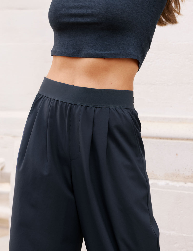 Elasticated Wide Leg Pant 31"