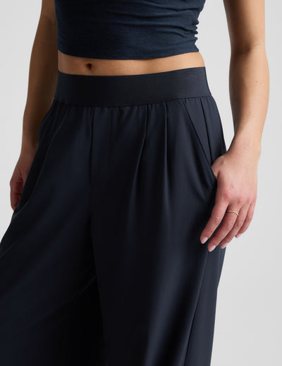 Elasticated Wide Leg Pant 31"