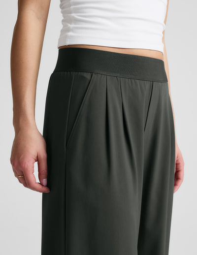Elasticated Wide Leg Pant 31"