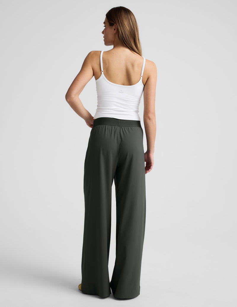 Elasticated Wide Leg Pant 31"