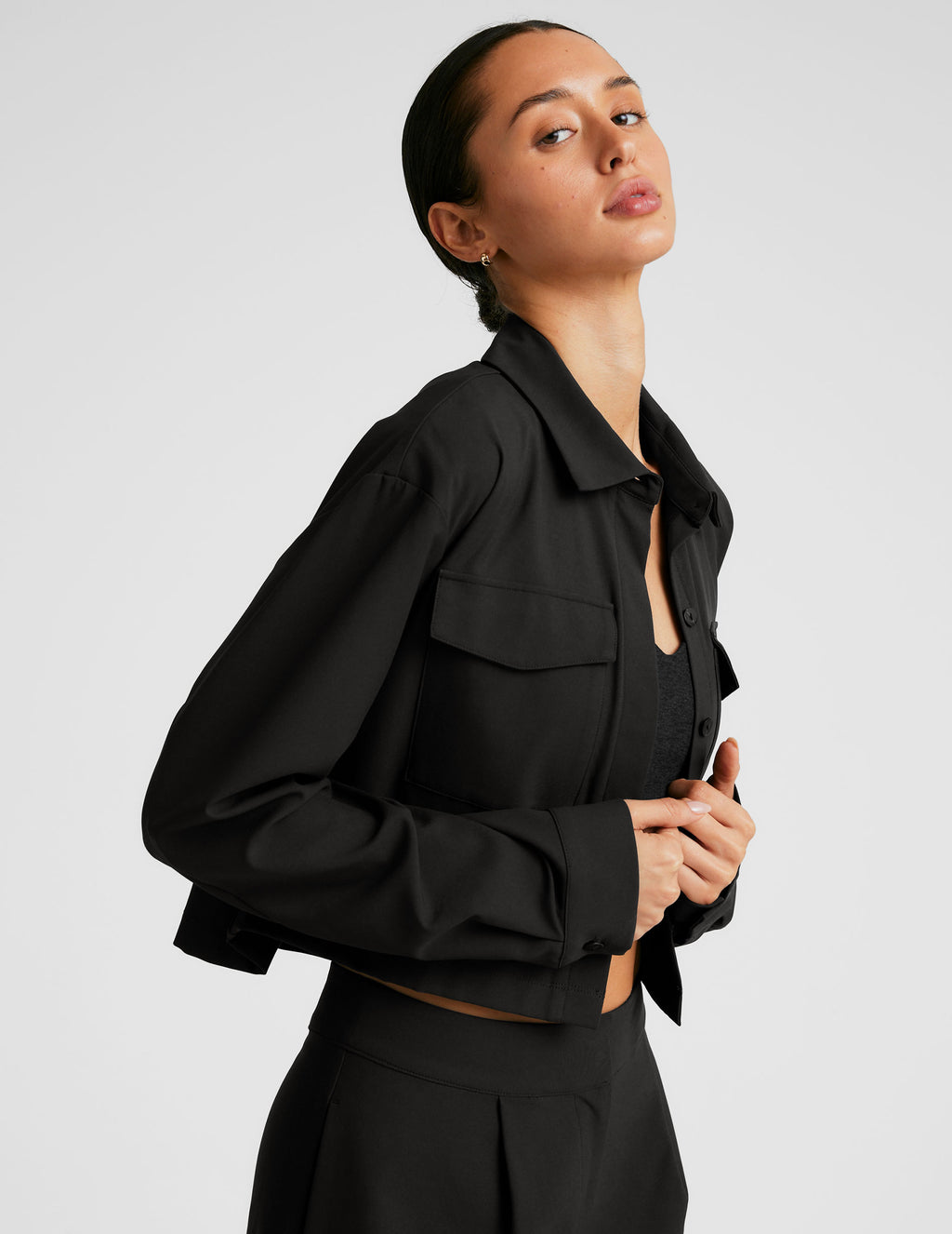 Brandon School of Dance Black Yoga Jacket main image 1