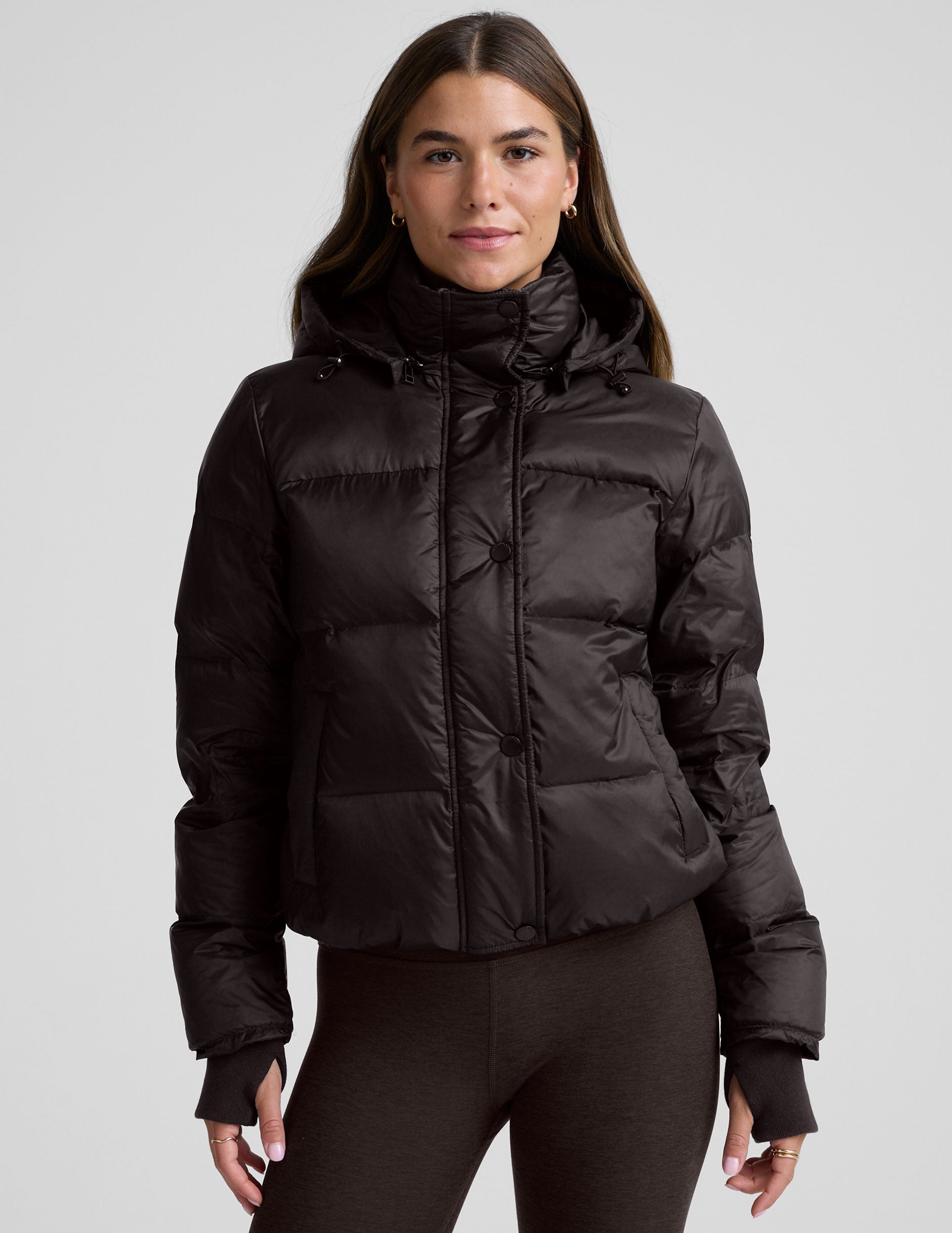 Big Cozy Hooded Puffer Jacket | Beyond Yoga