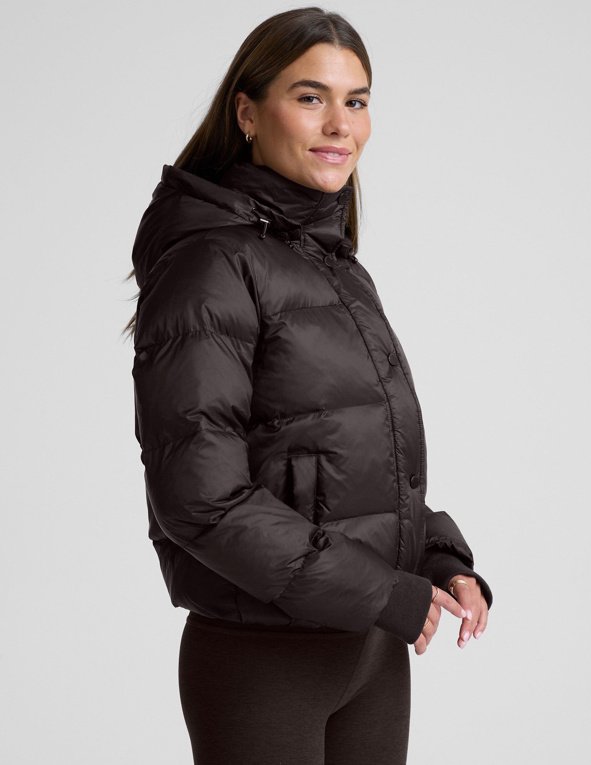 Big Cozy Hooded Puffer Jacket | Beyond Yoga