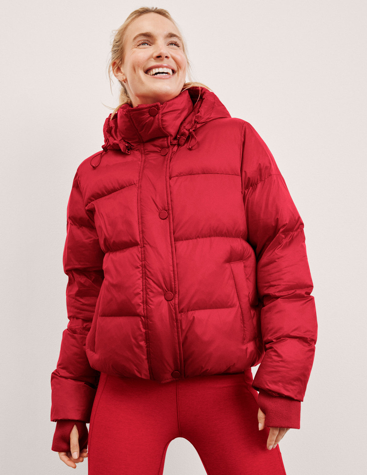 Big Cozy Hooded Puffer Jacket | Beyond Yoga