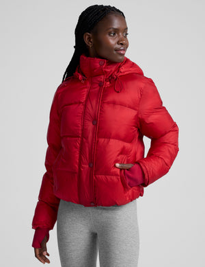 Big Cozy Hooded Puffer Jacket