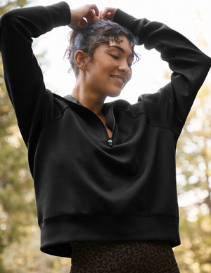 Elevated 3/4 Zip Pullover