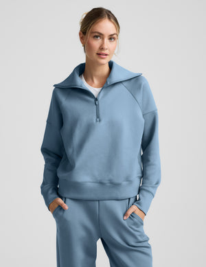 Elevated 3/4 Zip Pullover
