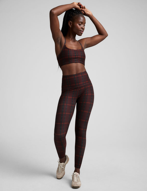 Espresso Leopard SoftMark High Waisted Midi Legging main image 0