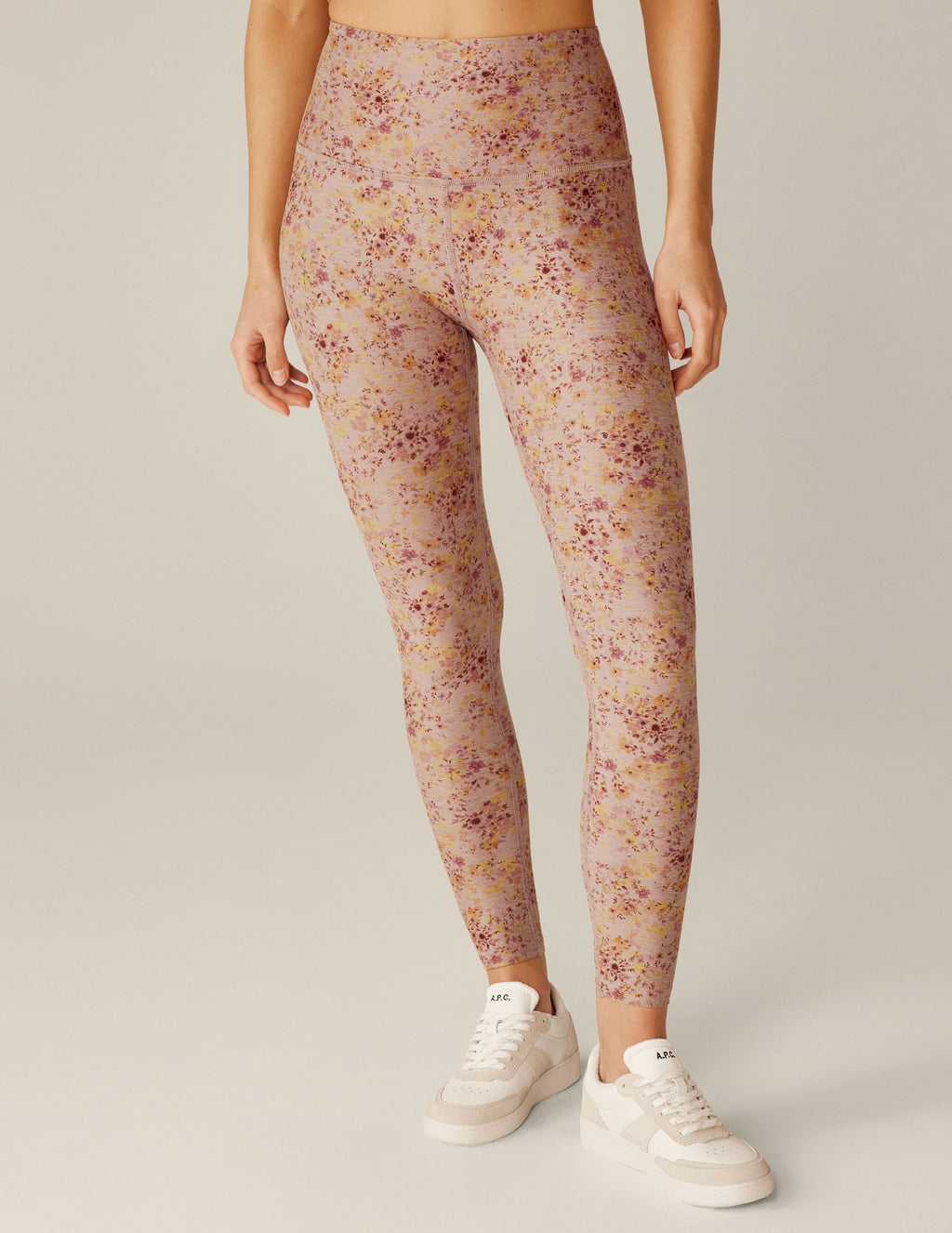 Meadow Floral SoftMark High Waisted Midi Legging Featured Image